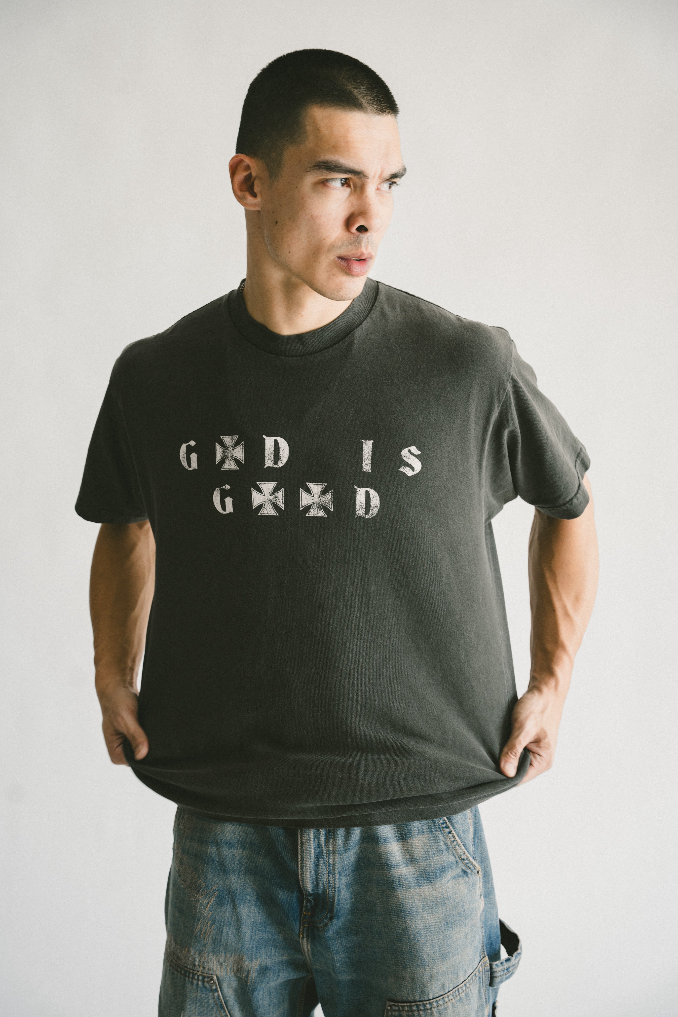 GOD IS G**D TEE